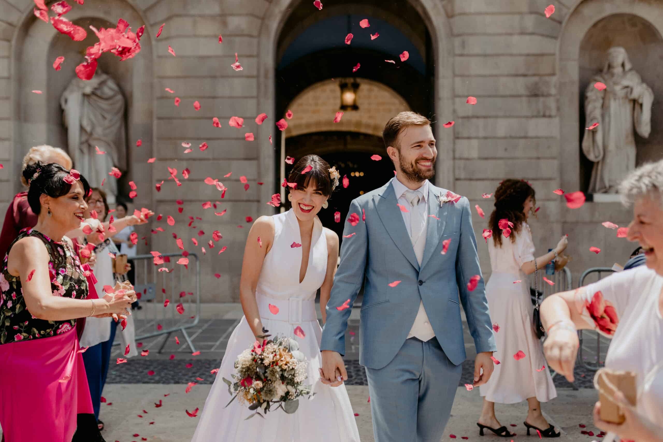 Fotografía de bodas en Barcelona por Mireia Guilella. Imagen de la boda de Marina & Marc