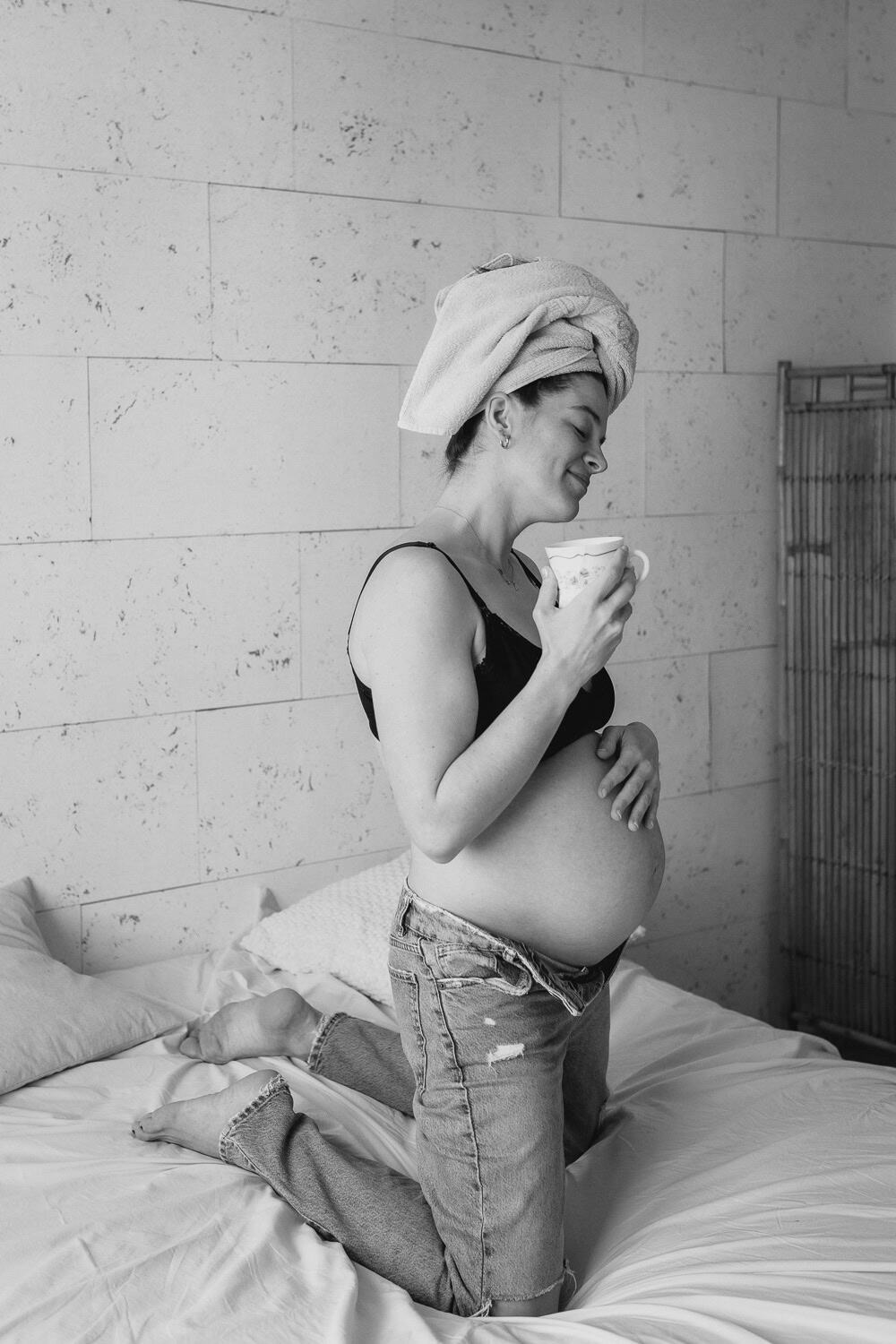 Maternidad relajada.